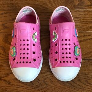 Skechers Girls Molded Slip-On Shoes- size 10T